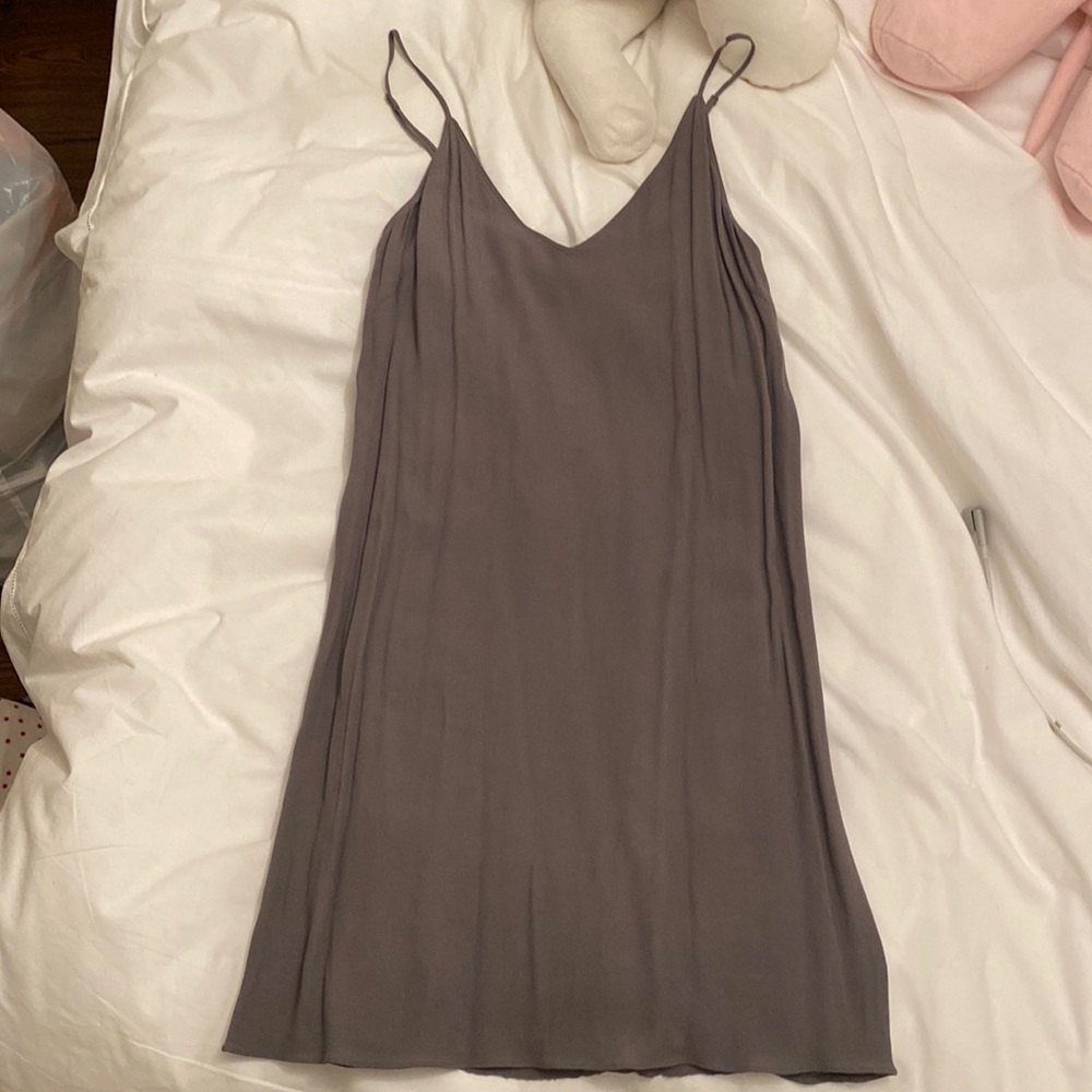aritzia wilfred free slip dress